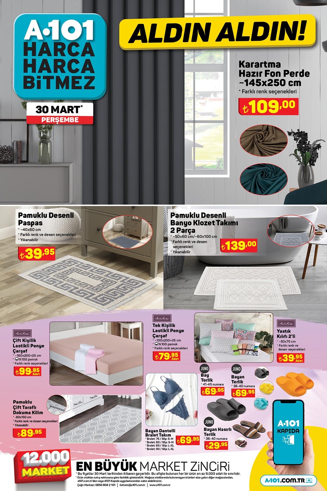 A101 Aktüel ürünler 30 Mart! A101’de bu hafta neler var?