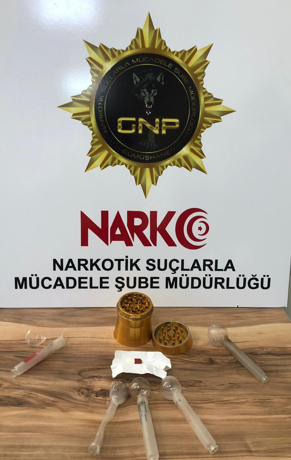 Gümüşhane'de uyuşturucu operasyonu! 4 kişi tutuklandı