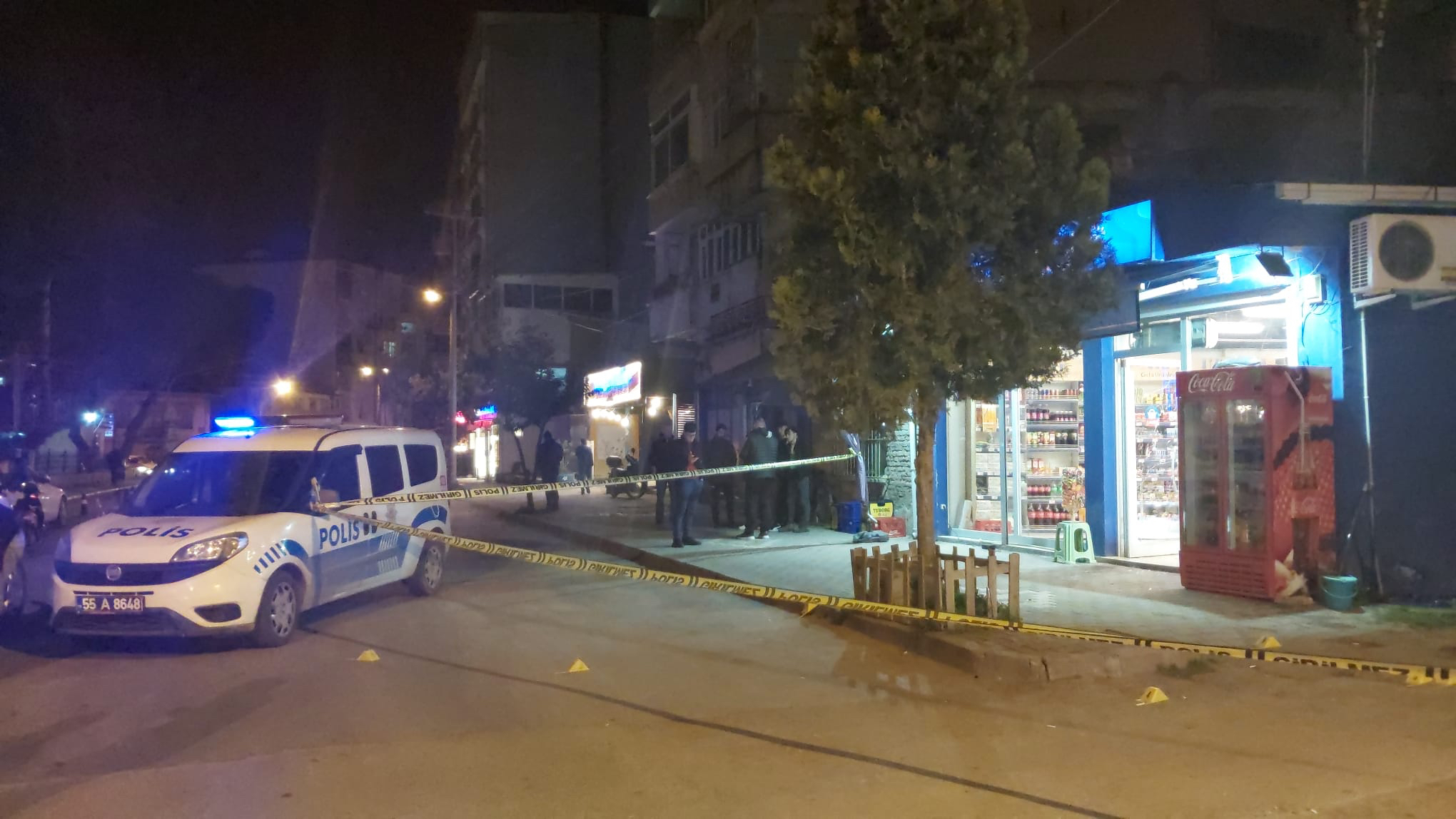 Samsun'da husumetliler arasında silahlı kavga! 
