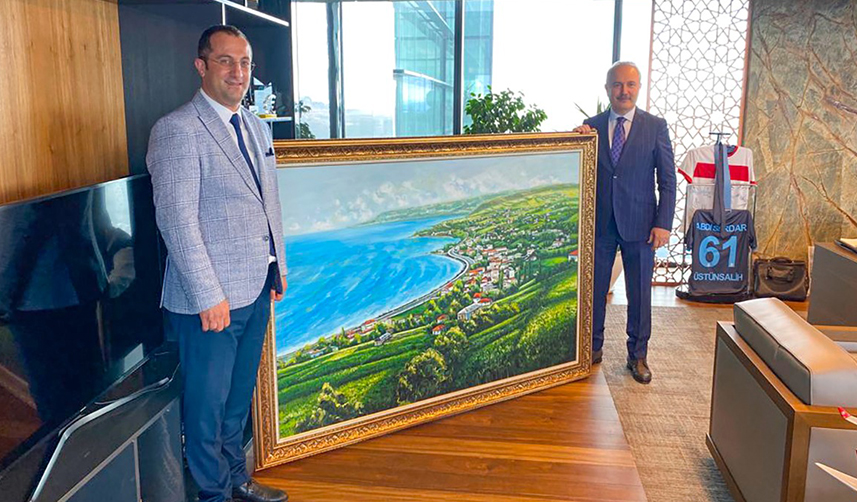 Akçaabat'ın adı artık göklerde!