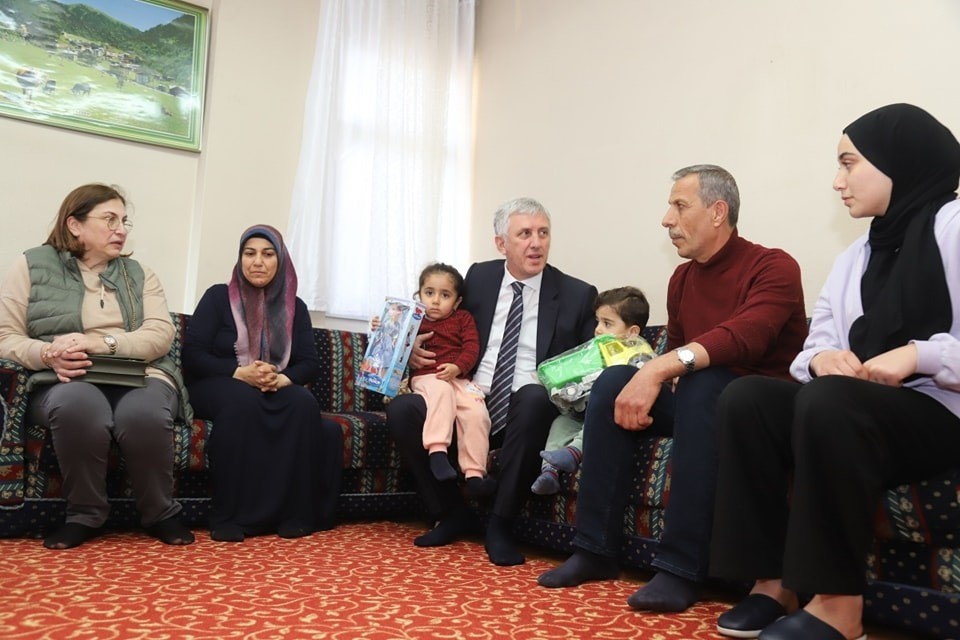 Of'ta ağırlanan depremzede sayısı belli oldu