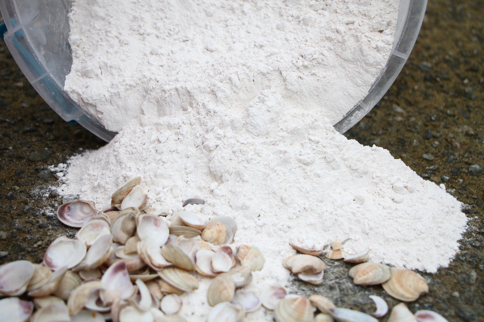 Rize'de midyeden yangın söndürücü toz ürettiler