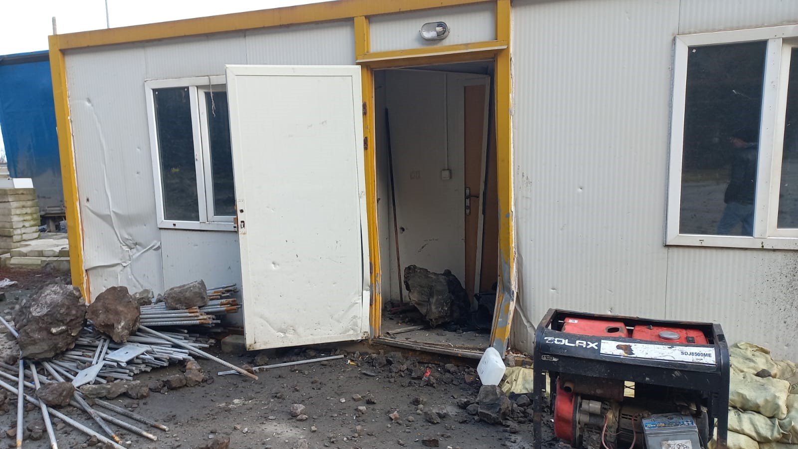 Artvin'de yaşanan heyelan korkuttu