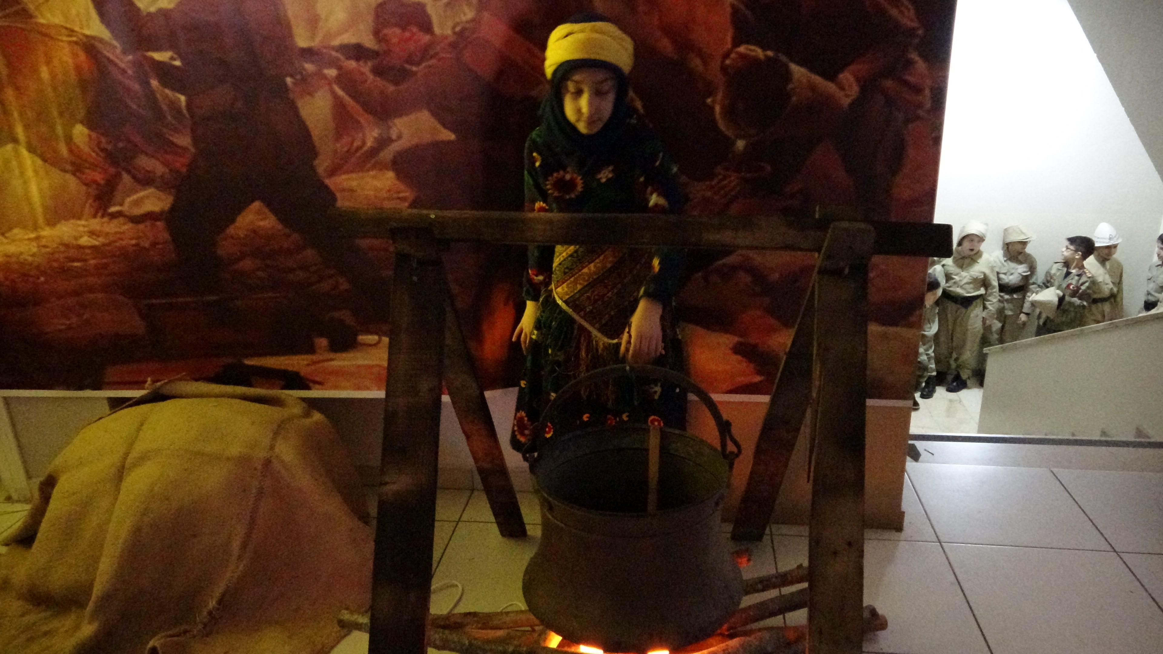 Trabzon'da okullarda Çanakkale Zaferi kutlaması 