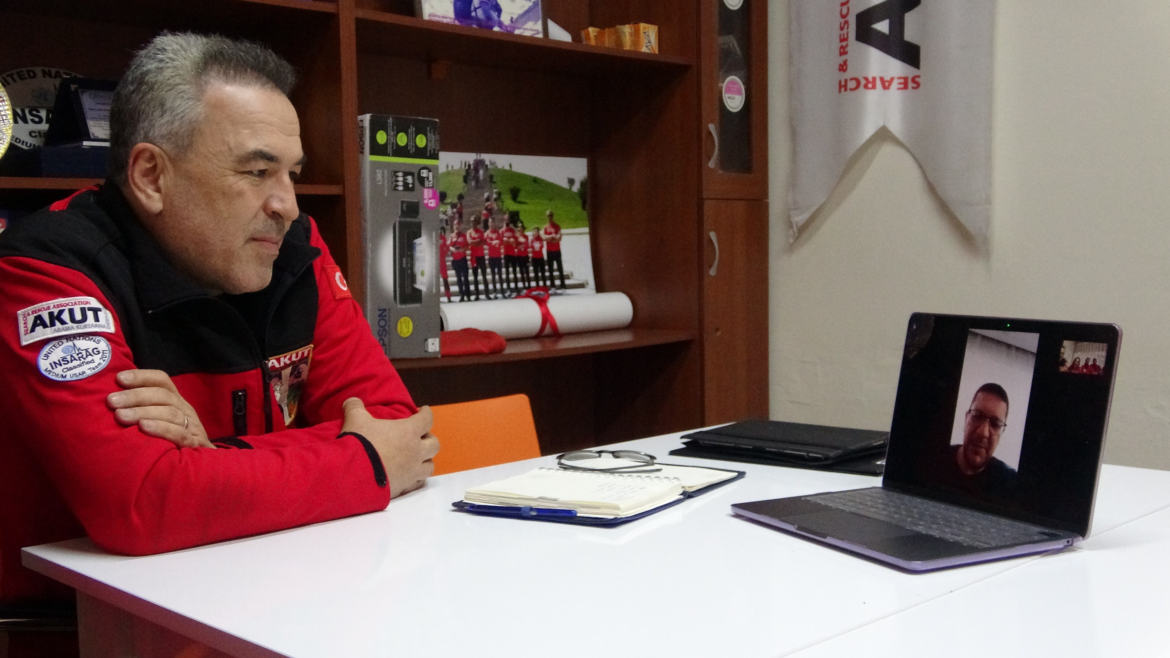 Giresun AKUT ekibinden duygusal telefon görüşmesi!