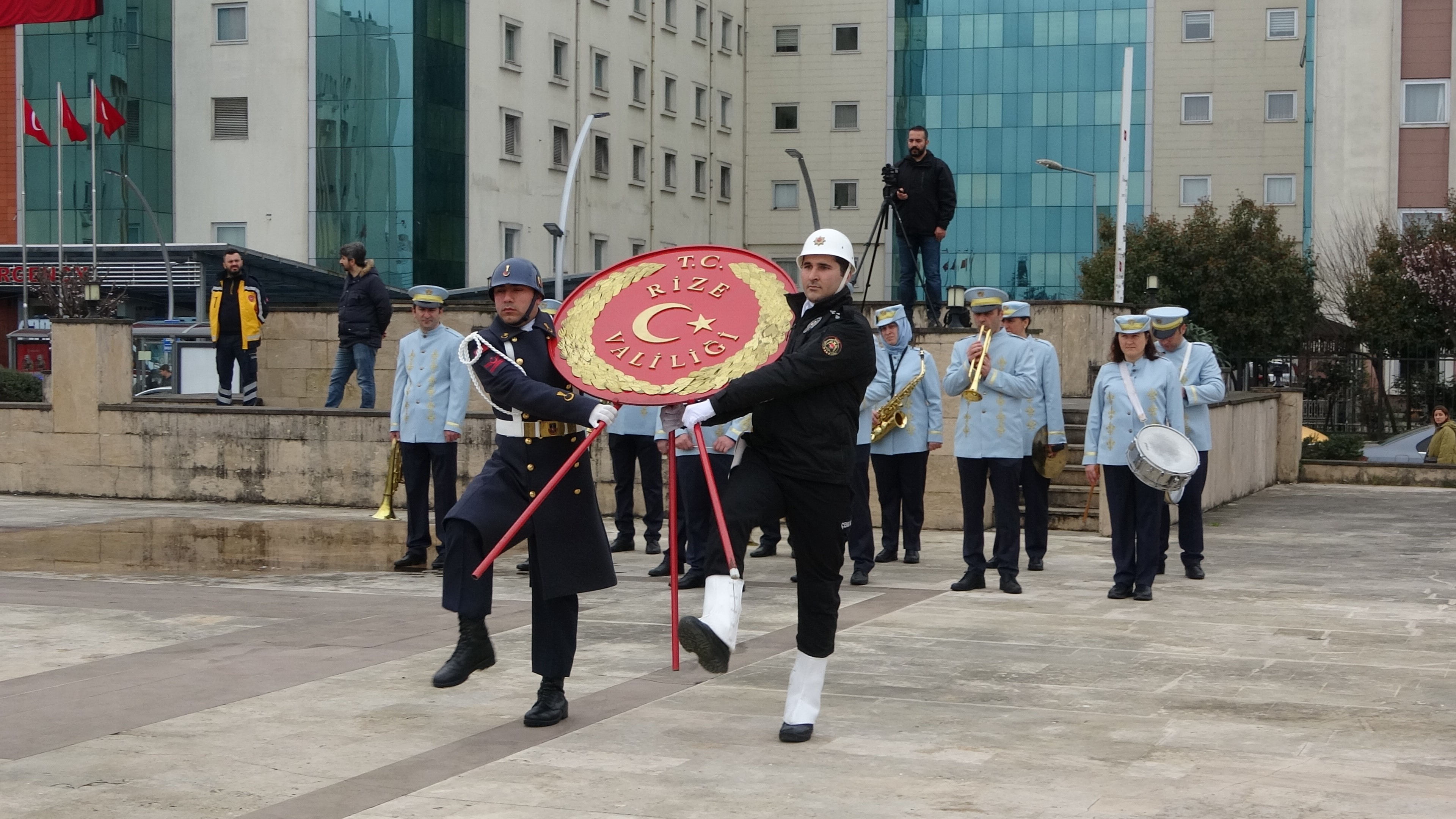 Çanakkale şehitleri Rize’de törenle anıldı