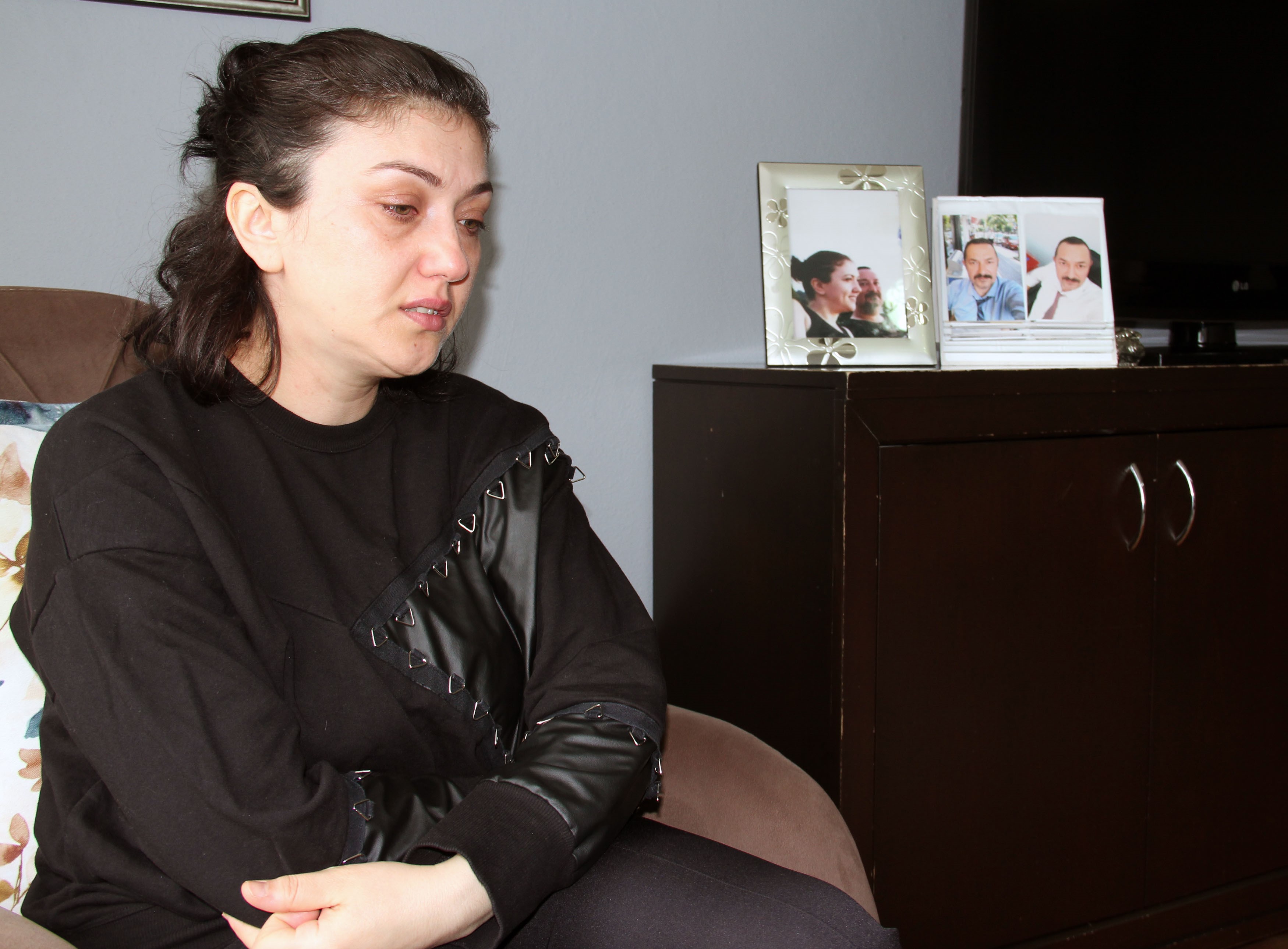 Giresun'da cinayet gibi kazaya 55 gün hapse acılı eşten tepki