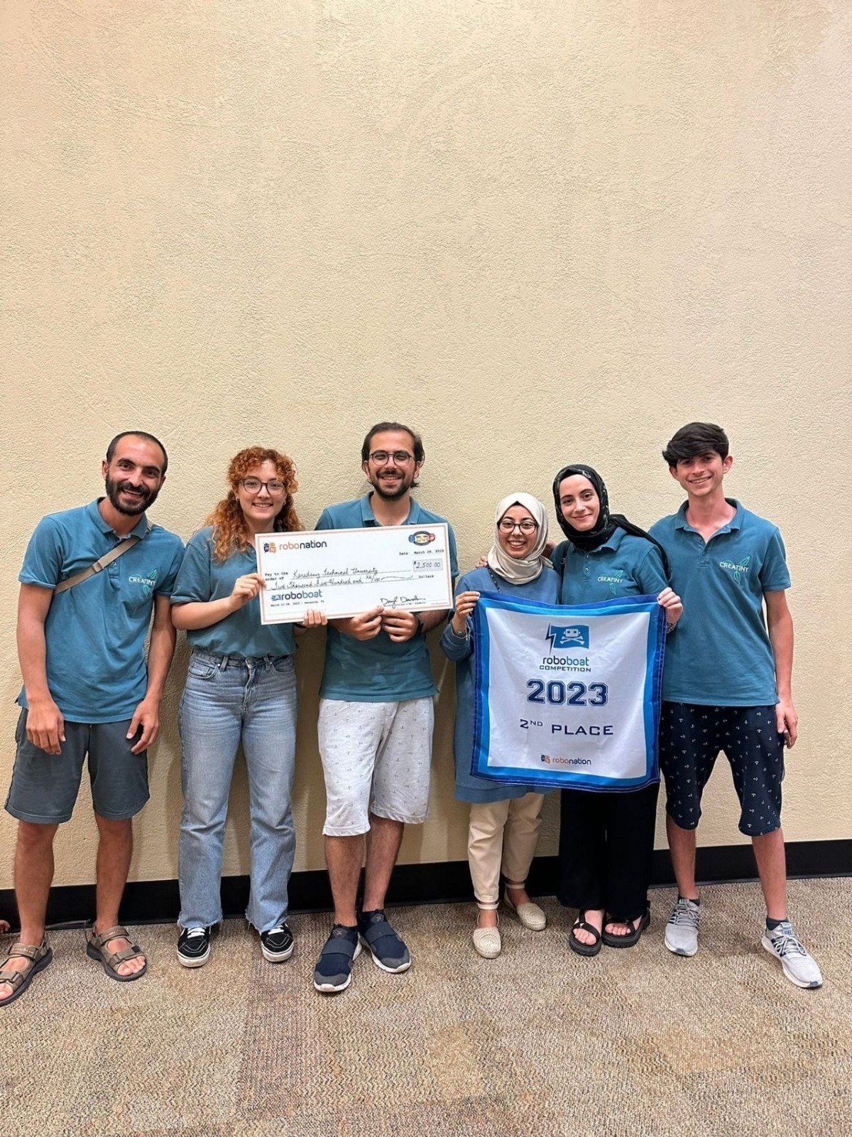 Trabzon ekibi Amerika'da dünya 2.'si oldu!