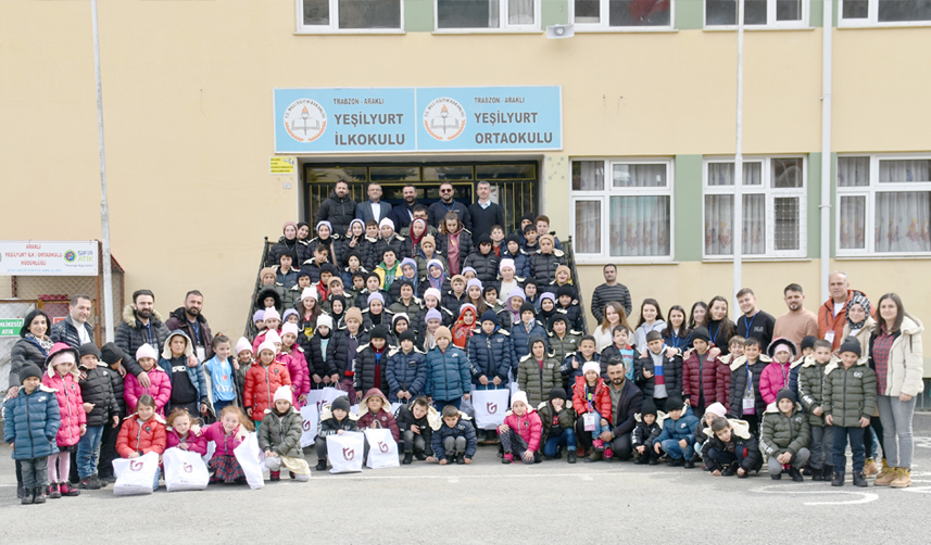  Trabzon'da Gönüllüler Derneği gönülleri ısıttı! 