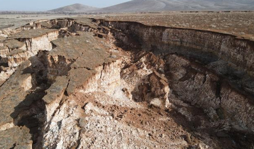 Fay hattının başlangıç noktasından çekilen görüntüler dehşete düşürdü! 