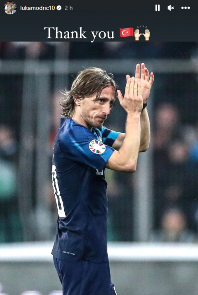 A Milli Futbol Takımımızın 2-0 kaybettiği maç için dünya yıldızından Türk bayraklı teşekkür mesajı