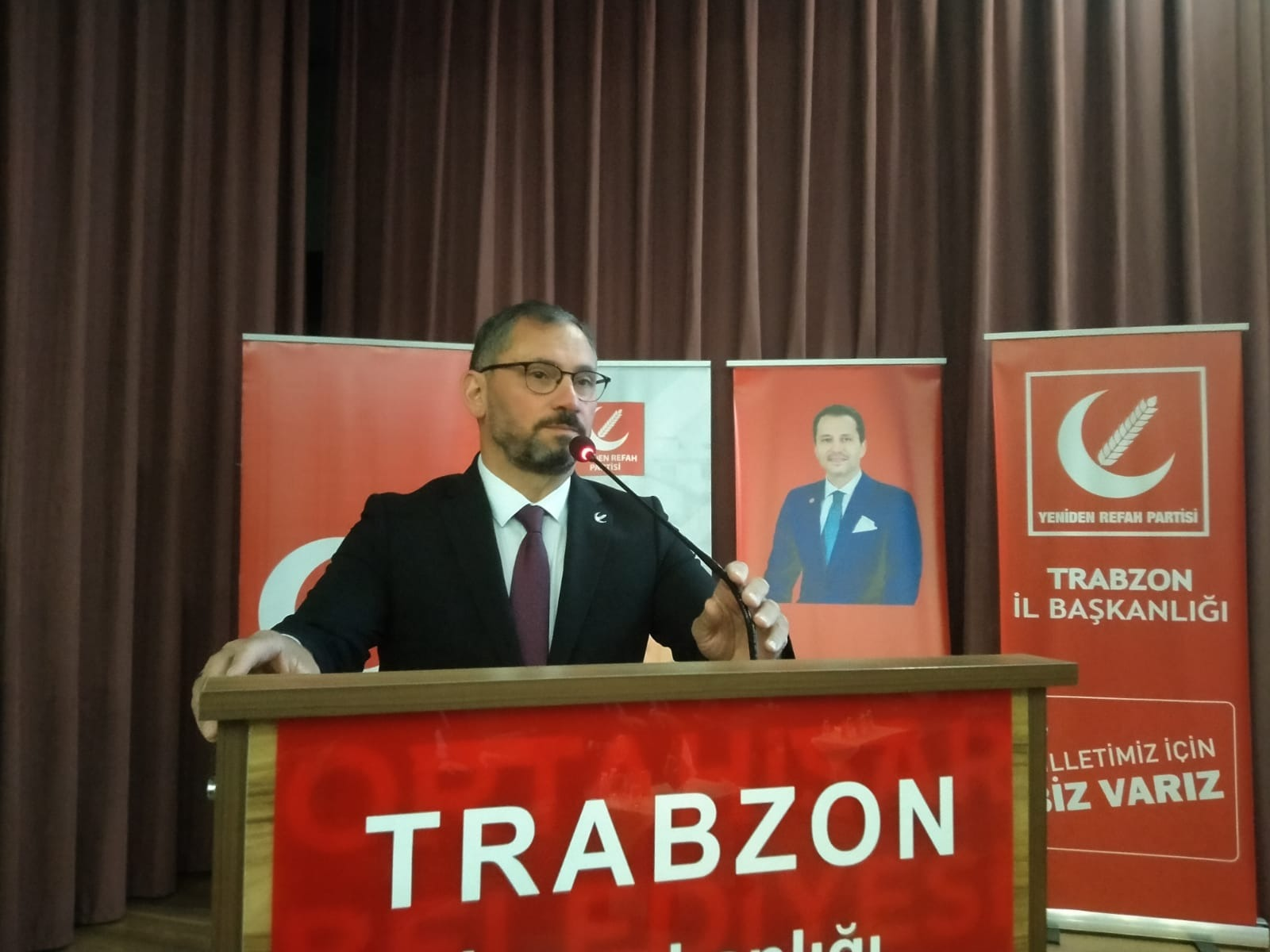 Yeniden Refah Partisi Trabzon'da Aday adaylarını tanıttı