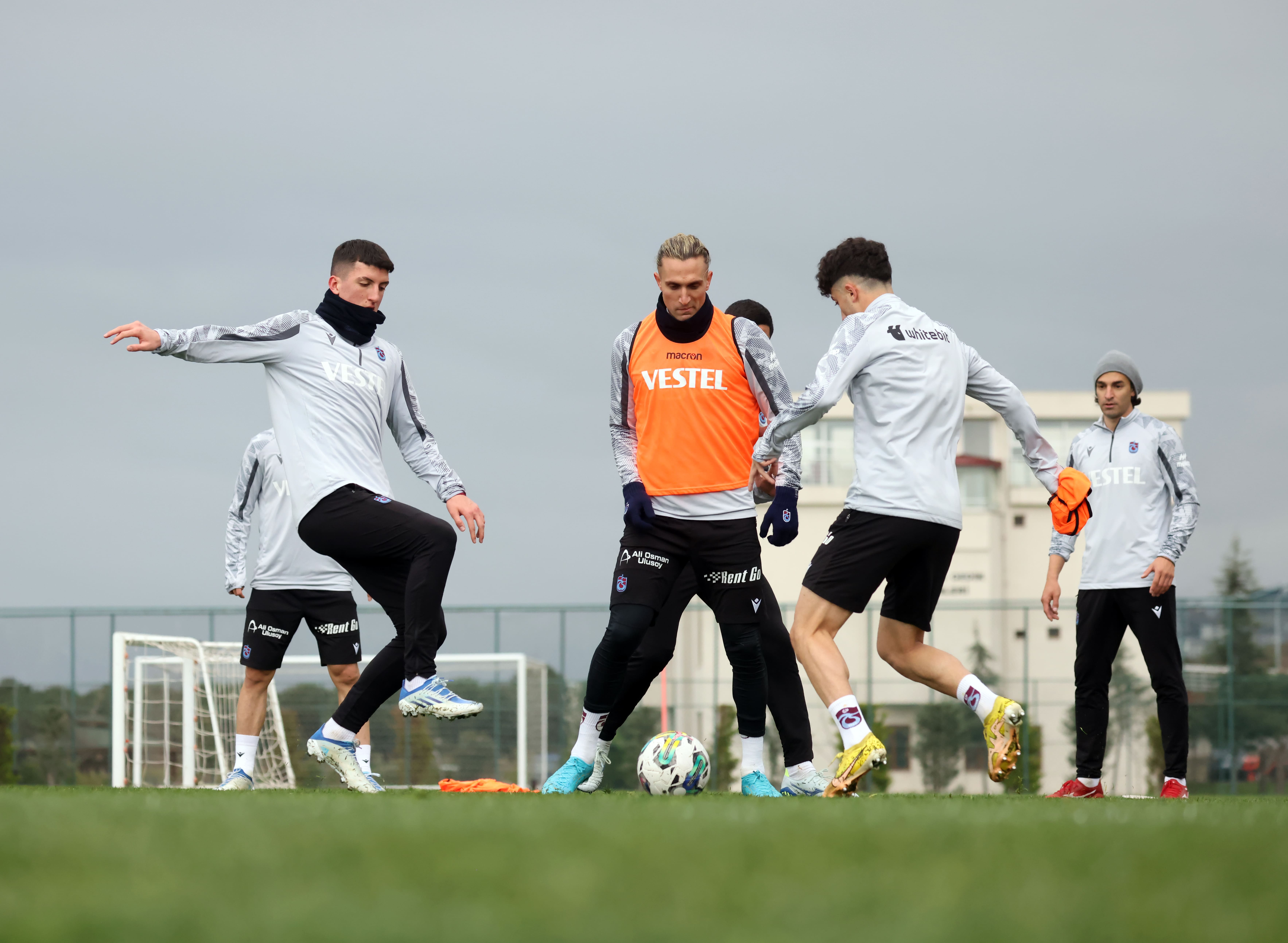 Trabzonspor'da Kayserispor maçının hazırlıkları devam ediyor