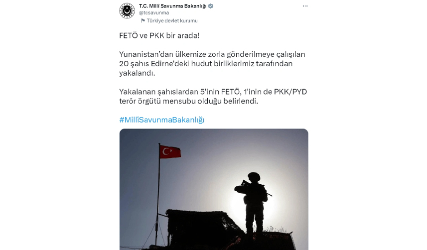 MSB duyurdu! 6 terörist yakalandı