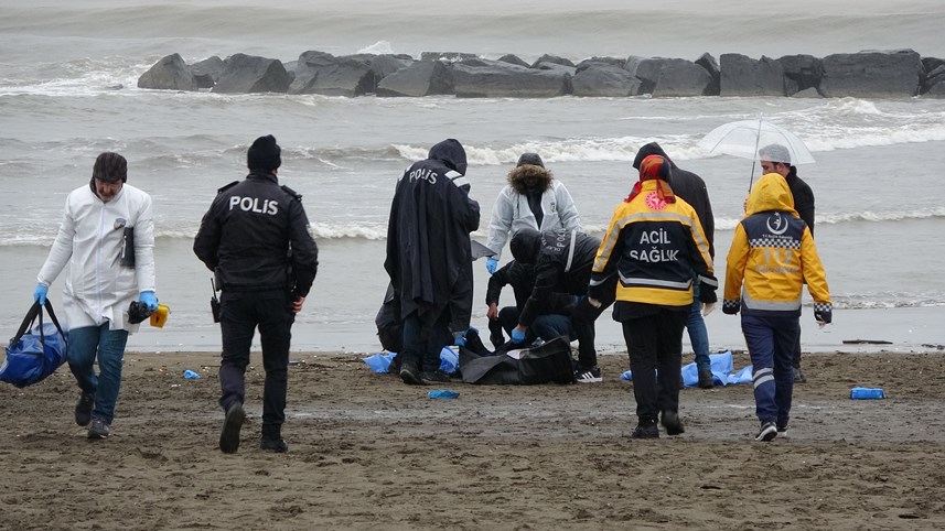Ordu'da deniz de erkek cesedi bulundu
