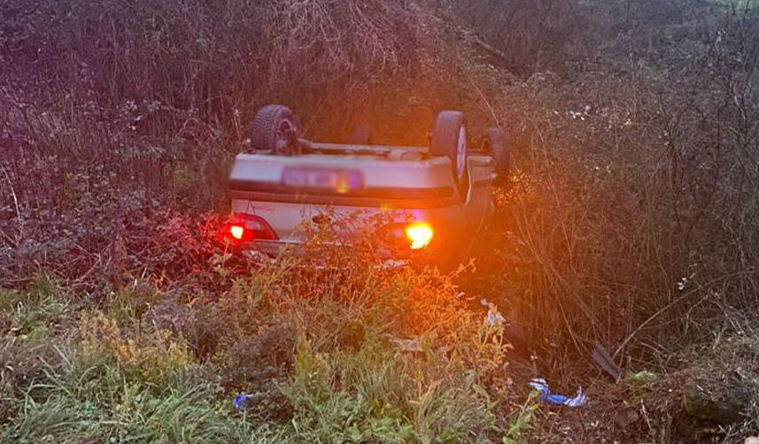 Ordu'da-kontrolden-çıkan-otomobil-takla-attı!-5-yaralı