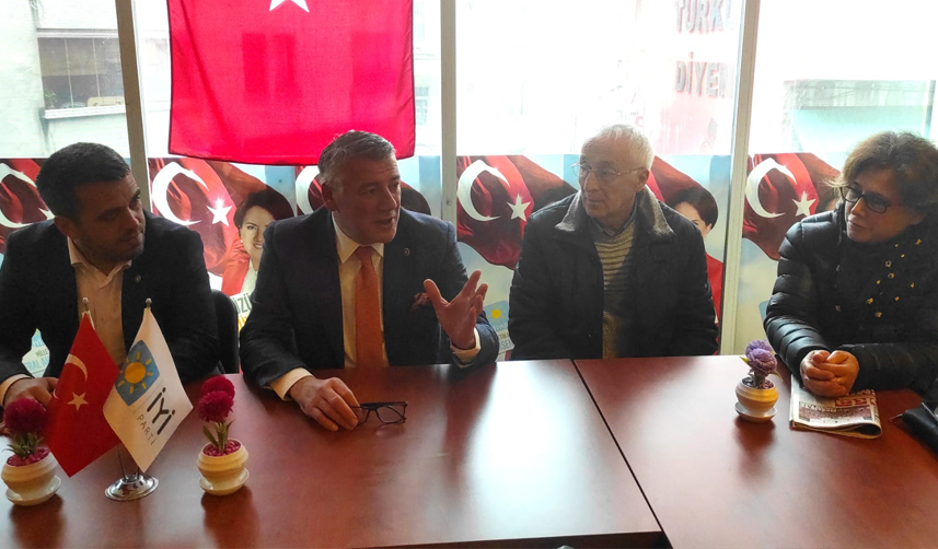 İYİ Parti Trabzon Milletvekili Örs ziyaretlerine devam ediyor