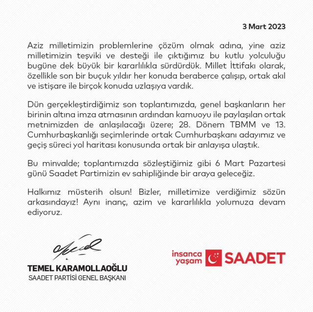 Saadet partisi