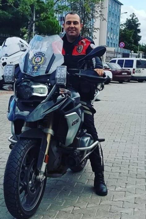 Samsun'da polis motosikleti kaza yaptı! 1 şehit 1 yaralı