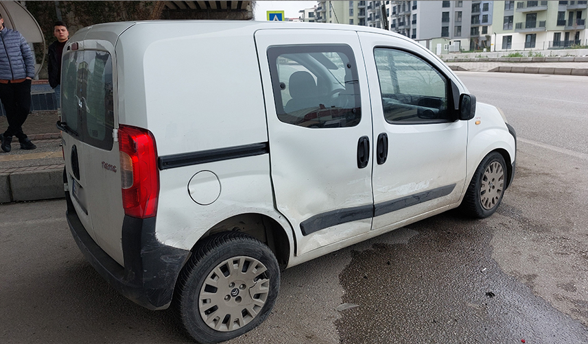 Samsun'da trafik kazası! 2 yaralı