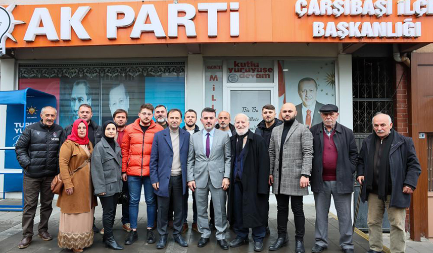 Selçuk Çebi çalışmalara başladı! İlk ziyaret Akçaabat ve Çarşıbaşı'na