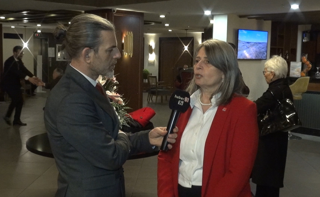 CHP Trabzon Milletvekili aday adayı Avukat Sibel Suiçmez: “Ülkemizde dip dalgası artık başlamıştır”
