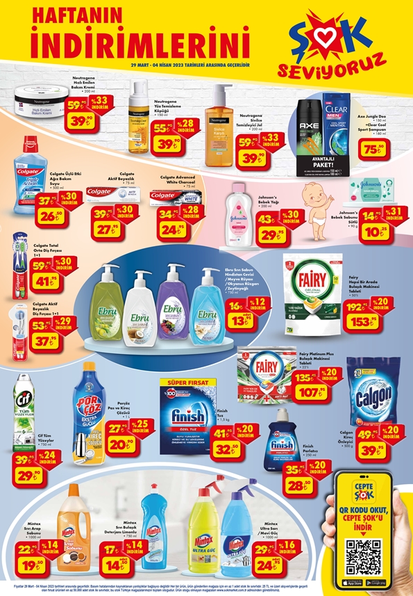 Şok aktüel ürünler 29 Mart 4 Nisan 2023! Şok’ta bu hafta neler var?