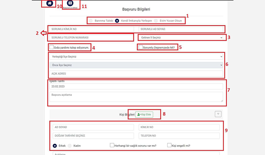 Trabzon'da TAYDES ile depremzedelerin hayatı kolaylaşıyor