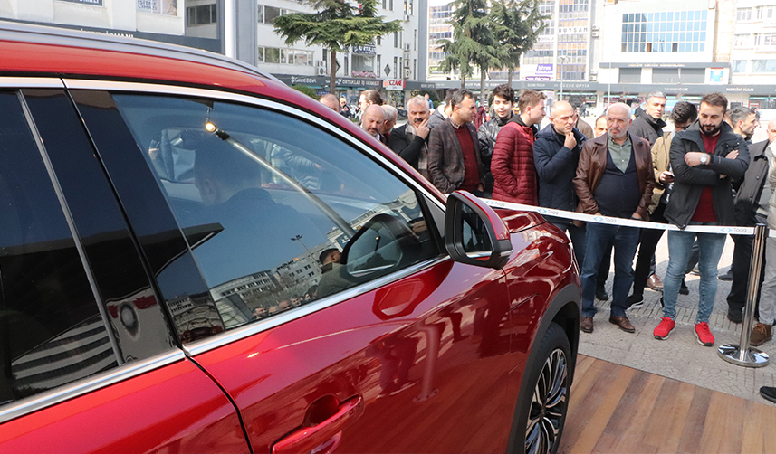 TOGG Samsun'da görücüye çıktı