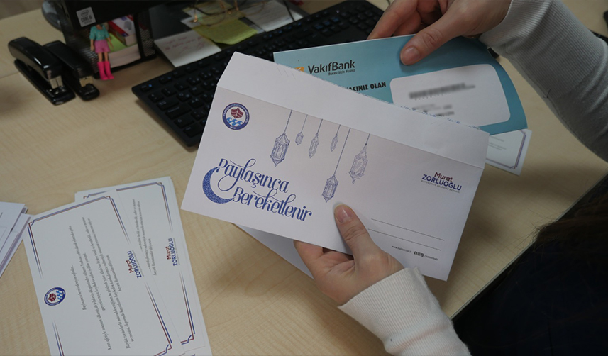 Trabzon Büyükşehir’den ihtiyaç sahibi ailelere ramazan desteği