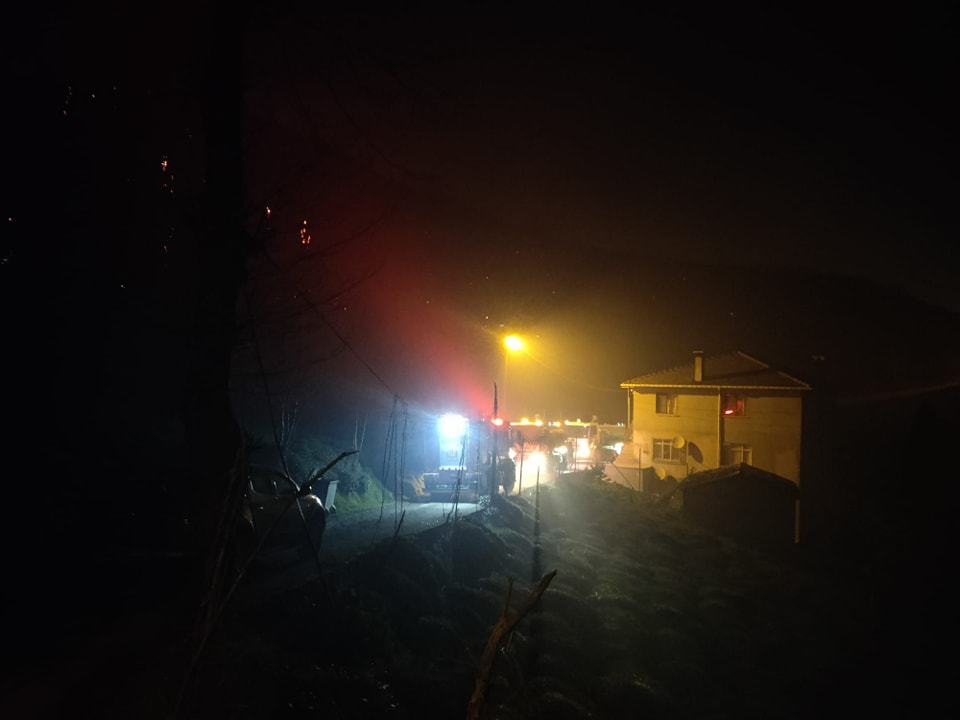 Trabzon örtü yangını (2)