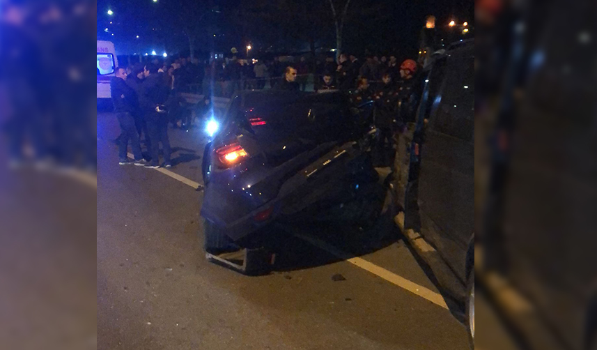 Trabzon'da feci kaza! 1 ölü, 4 yaralı