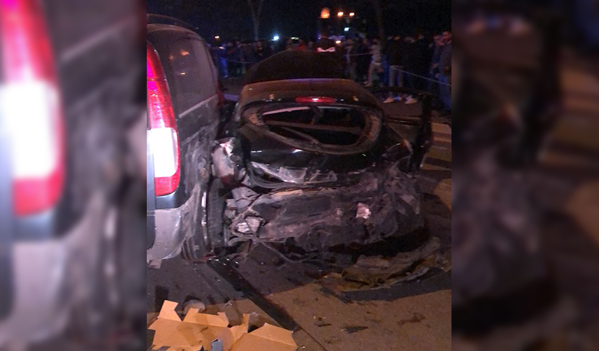 Trabzon'da feci kaza! 1 ölü, 4 yaralı