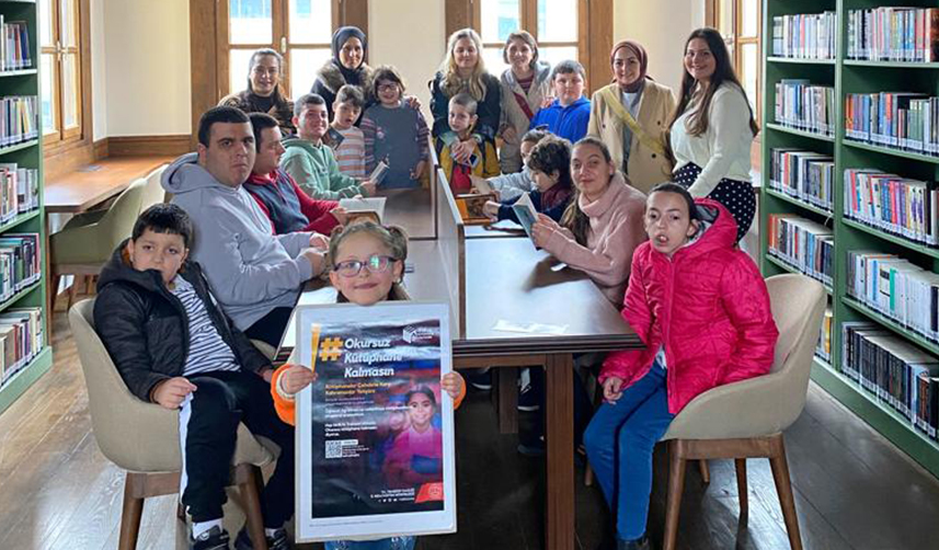 Trabzon'da Gençlik Kütüphanesi kitap okuma etkinliklerinin yeni merkezi oldu!