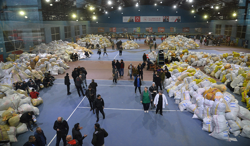 Trabzon'da TAYDES ile depremzedelerin hayatı kolaylaşıyor