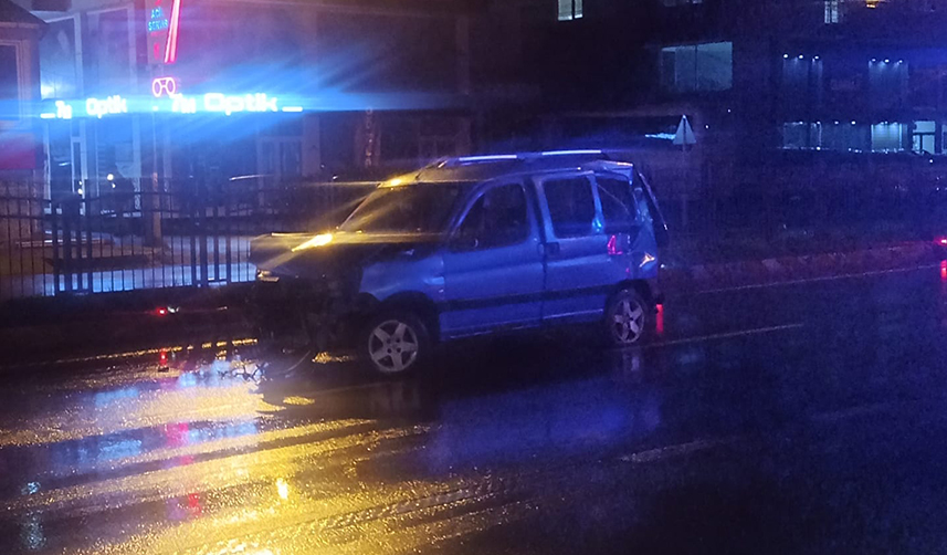 Trabzon’da trafik kazası! Yaralılar var