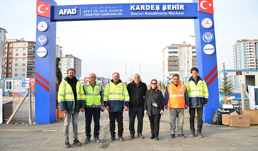 Trabzon'dan depremin merkez üssüne konteyner kent