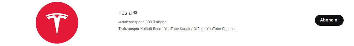 Trabzonspor'un YouTube kanalı hacklendi! Bütün videolar silindi!