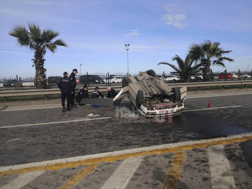 Trabzon'da feci kaza! 1 ölü 4 yaralı