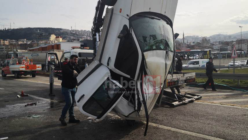 Trabzon'da feci kaza! 1 ölü 4 yaralı
