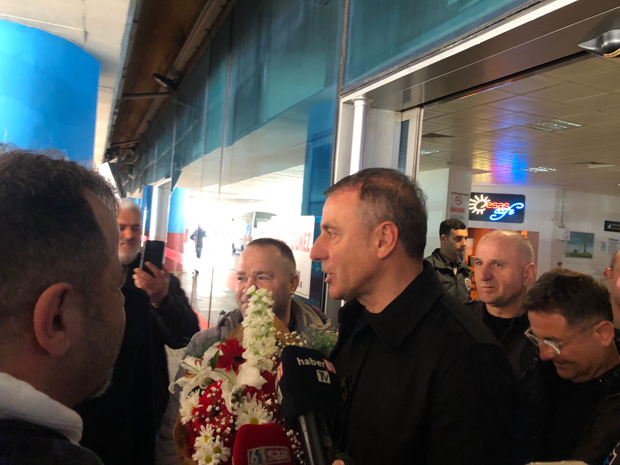 Abdullah Avcı Trabzon'da