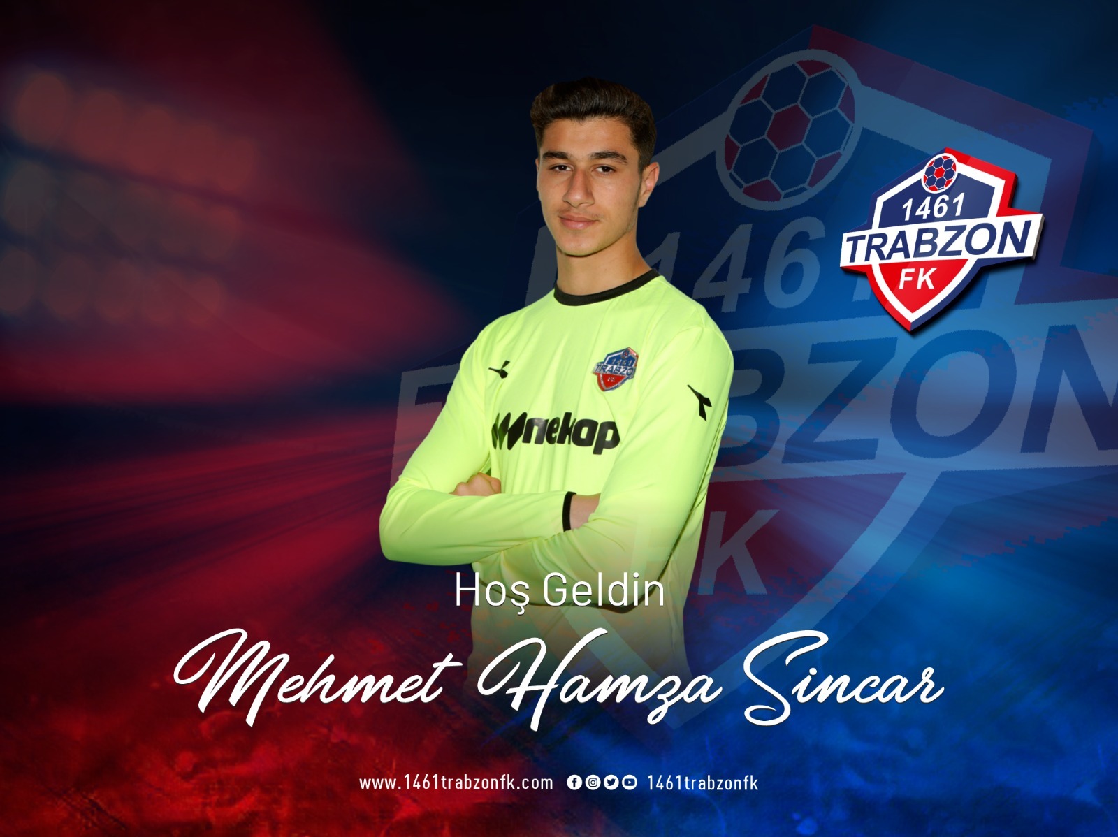 1461 Trabzon FK genç kaleciyi kadrosuna kattı