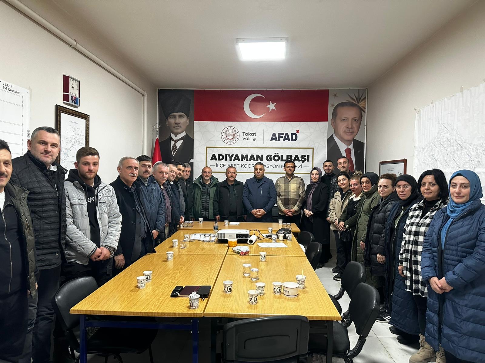 Ortahisar İlçe Başkanı Çebi depremzedeleri ziyaret etti 