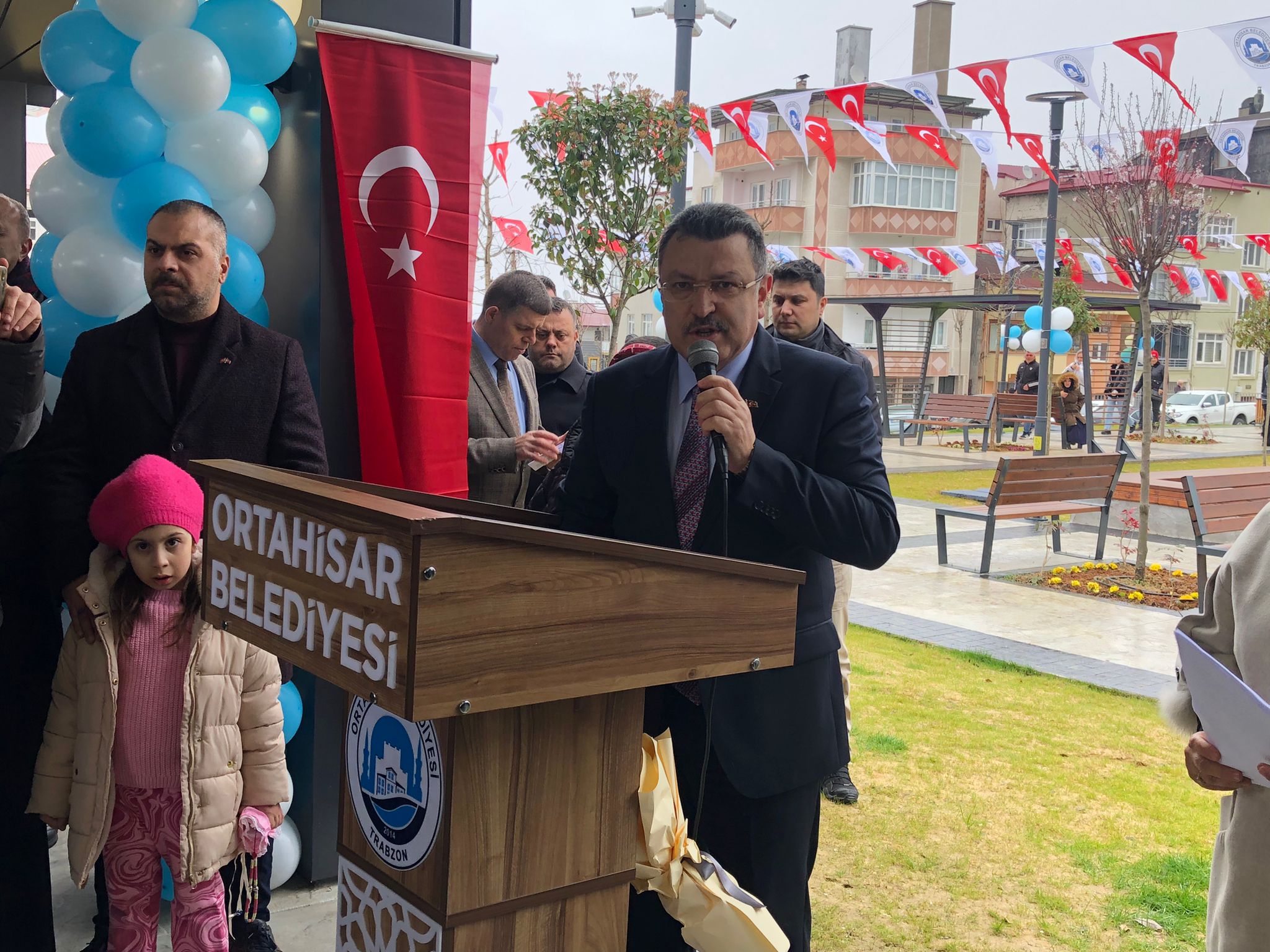 Trabzon'da Sağlıkçılar Parkı açıldı