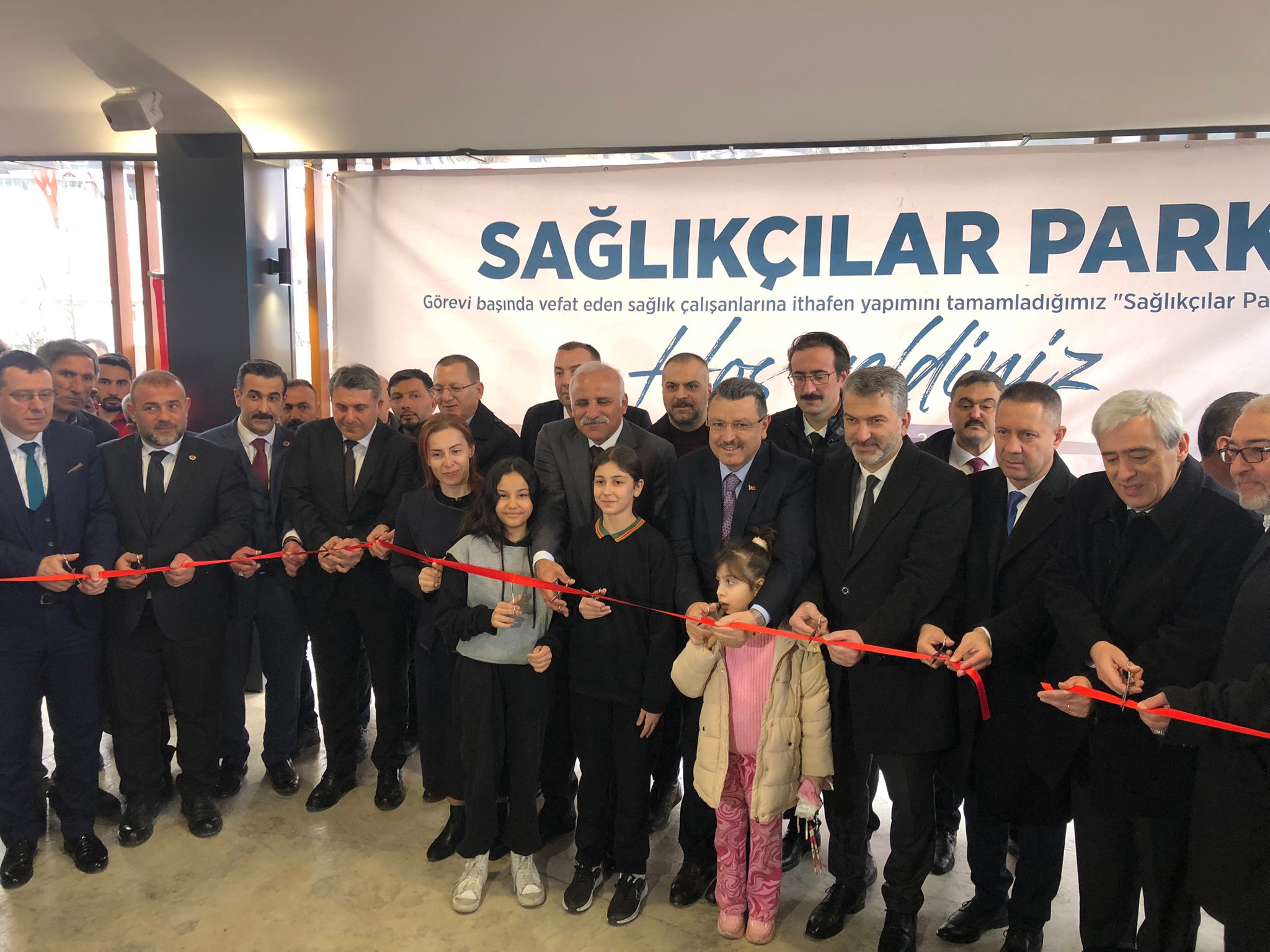 Trabzon'da Sağlıkçılar Parkı açıldı