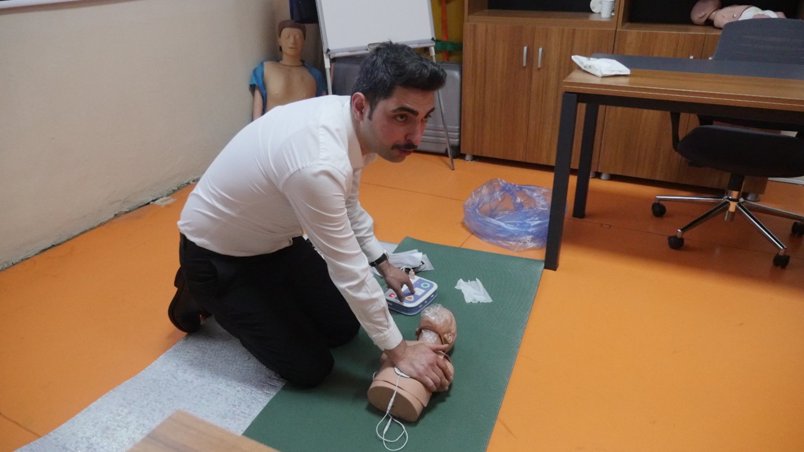 Büyükşehir'in ilk yardım eğitimleri ilgi görüyor