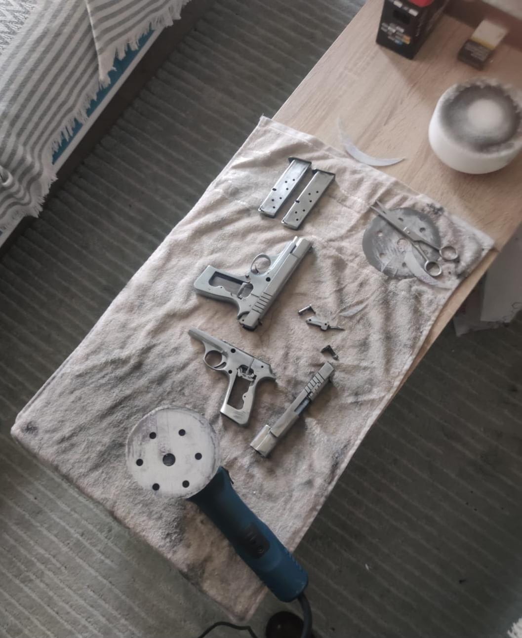 Trabzon’da aparta uyuşturucu baskını!