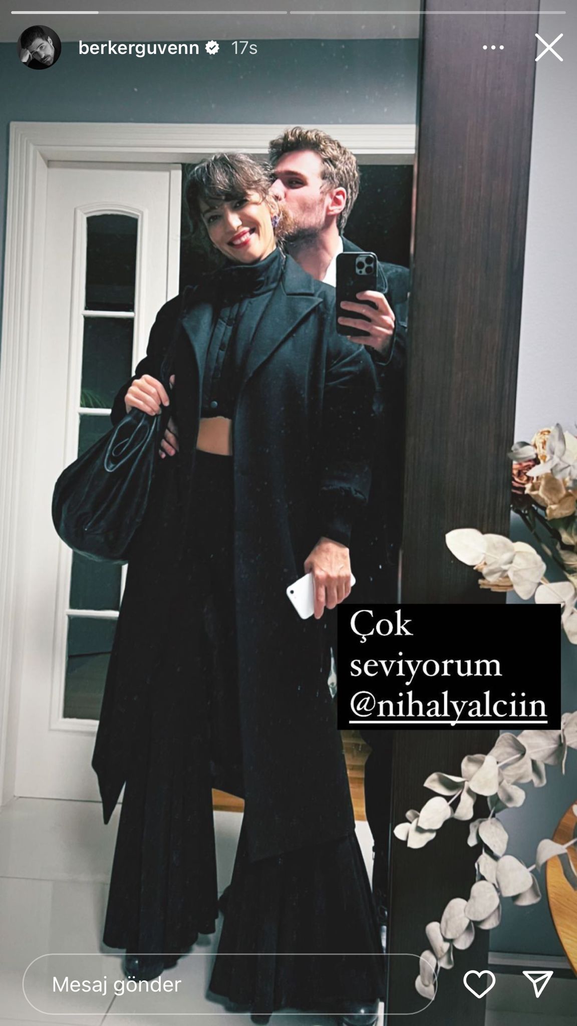 Berker Güven kendisinden 16 yaş büyük sevgilisi Nihal Yalçın’ın doğum gününü kutladı! Biriciğim iyi ki doğmuşsun