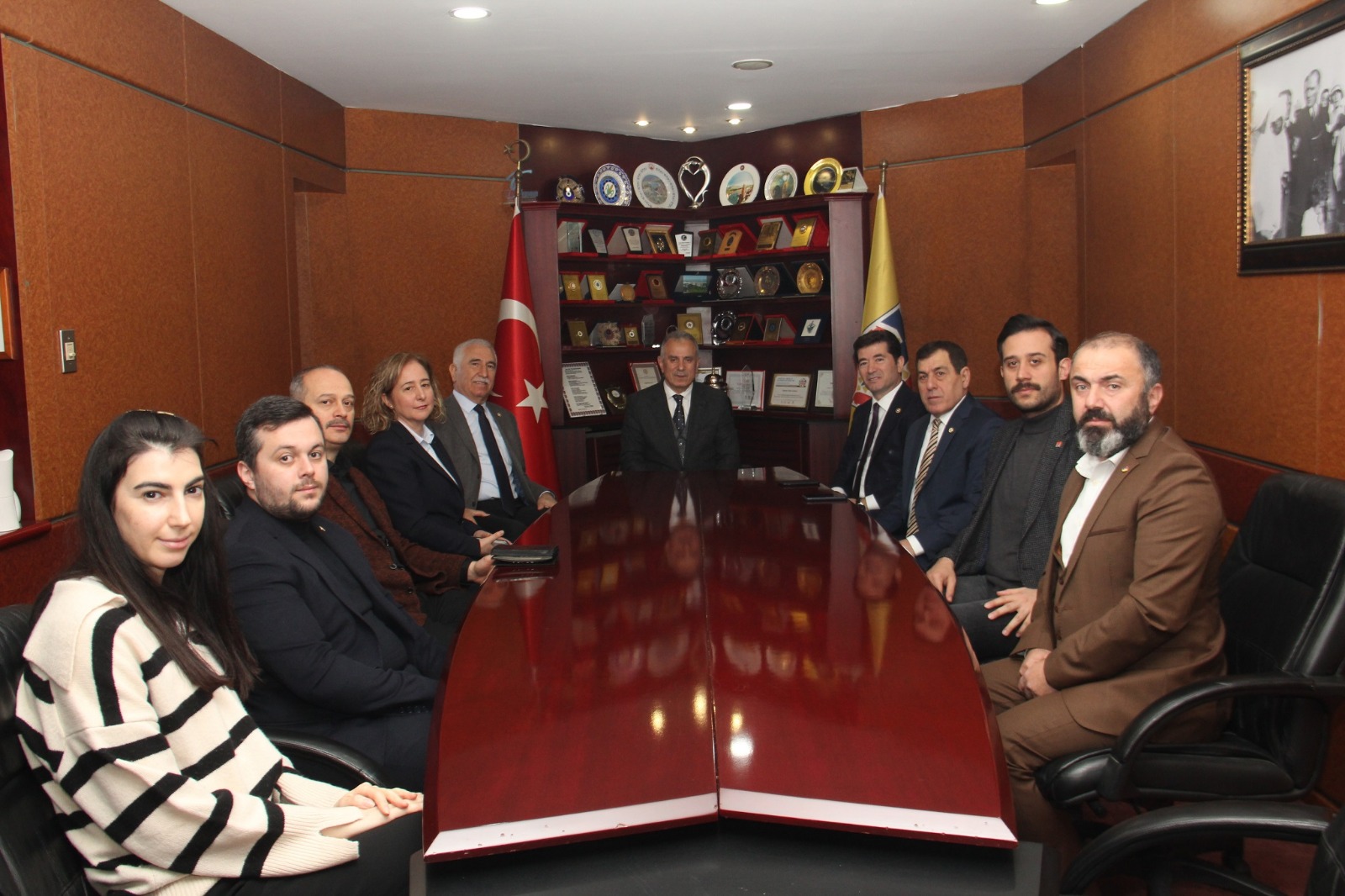 CHP Heyeti Trabzon Ticaret Borsası’nda