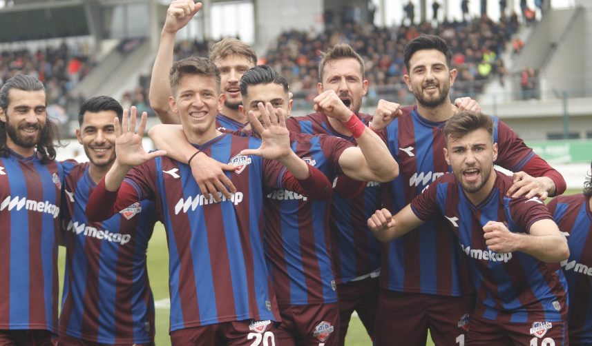 1461 trabzon gol sevinci 2